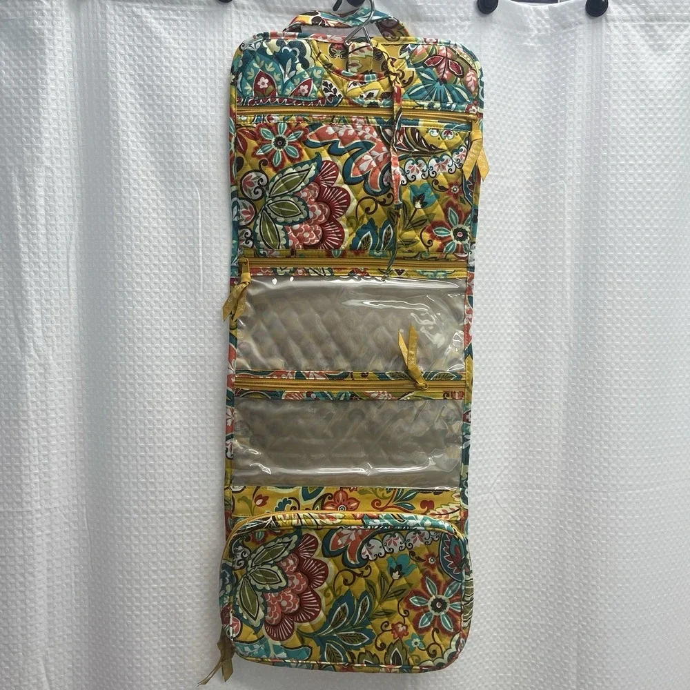 Vera Bradley Keep It Up Provençal Cosmetics Jewelry Hanging Organizer